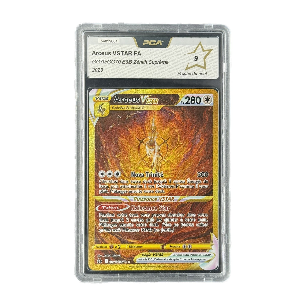 Arceus VSTAR FA Zénith Suprême GG70/GG70 PCA 9