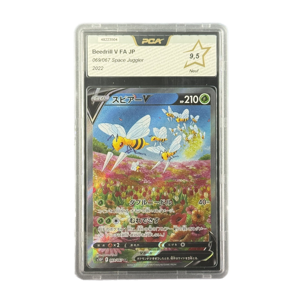Beedrill V FA JP Space Juggler 069/067 PCA 9.5