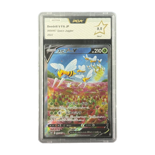 Beedrill V FA JP Space Juggler 069/067 PCA 9.5 recto