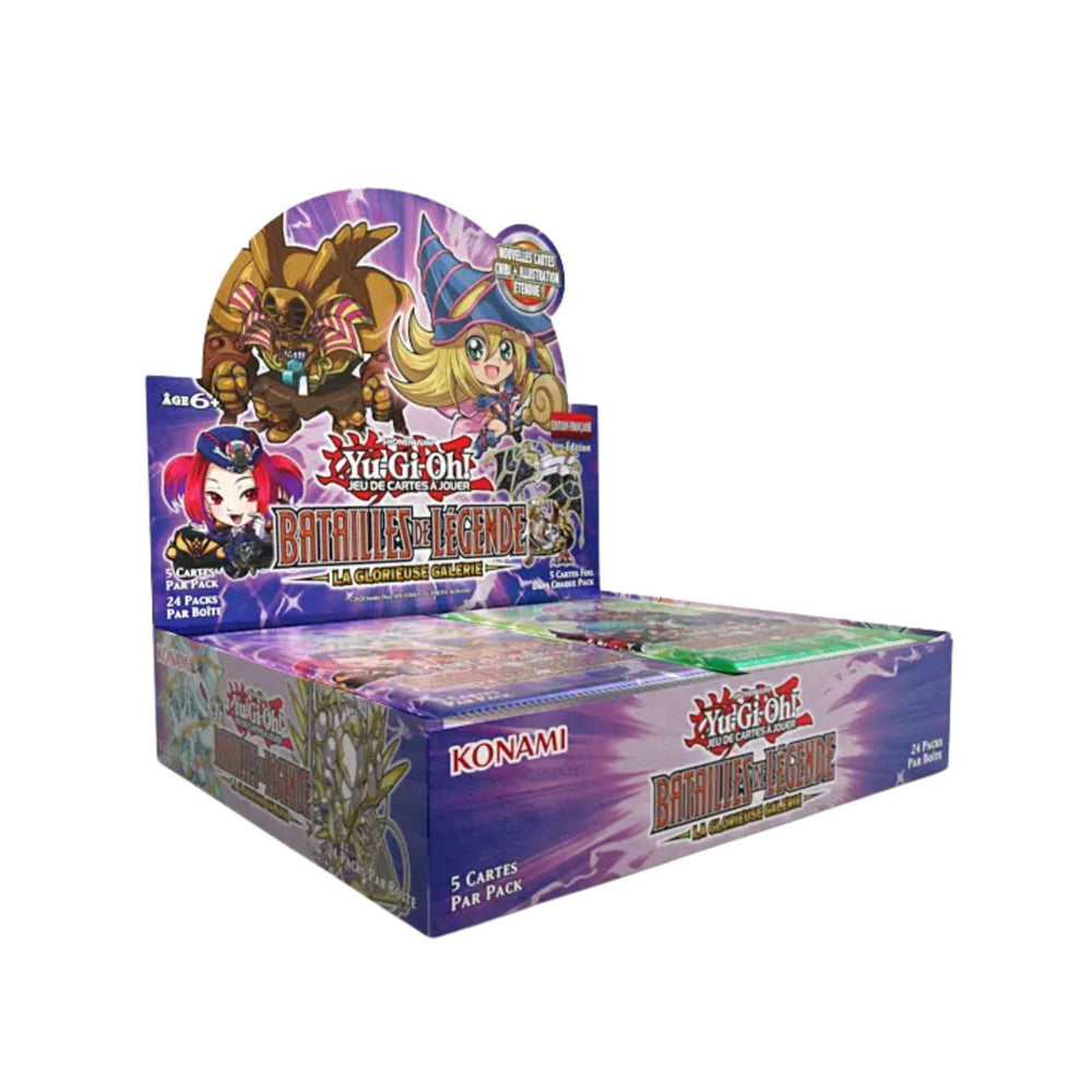 Yu-Gi-Oh! TCG Boîte de 24 Boosters Batailles de Légende : La Glorieuse Galerie