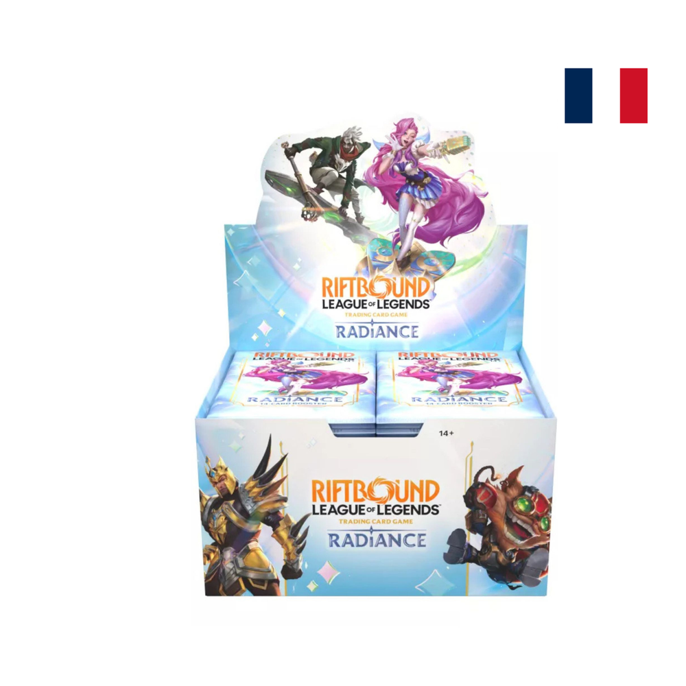 [PRECOMMANDE] Riftbound: LoL TCG - Boîte de 24 Boosters - Set 05 Radiance - Set 05 Radiance [FR]