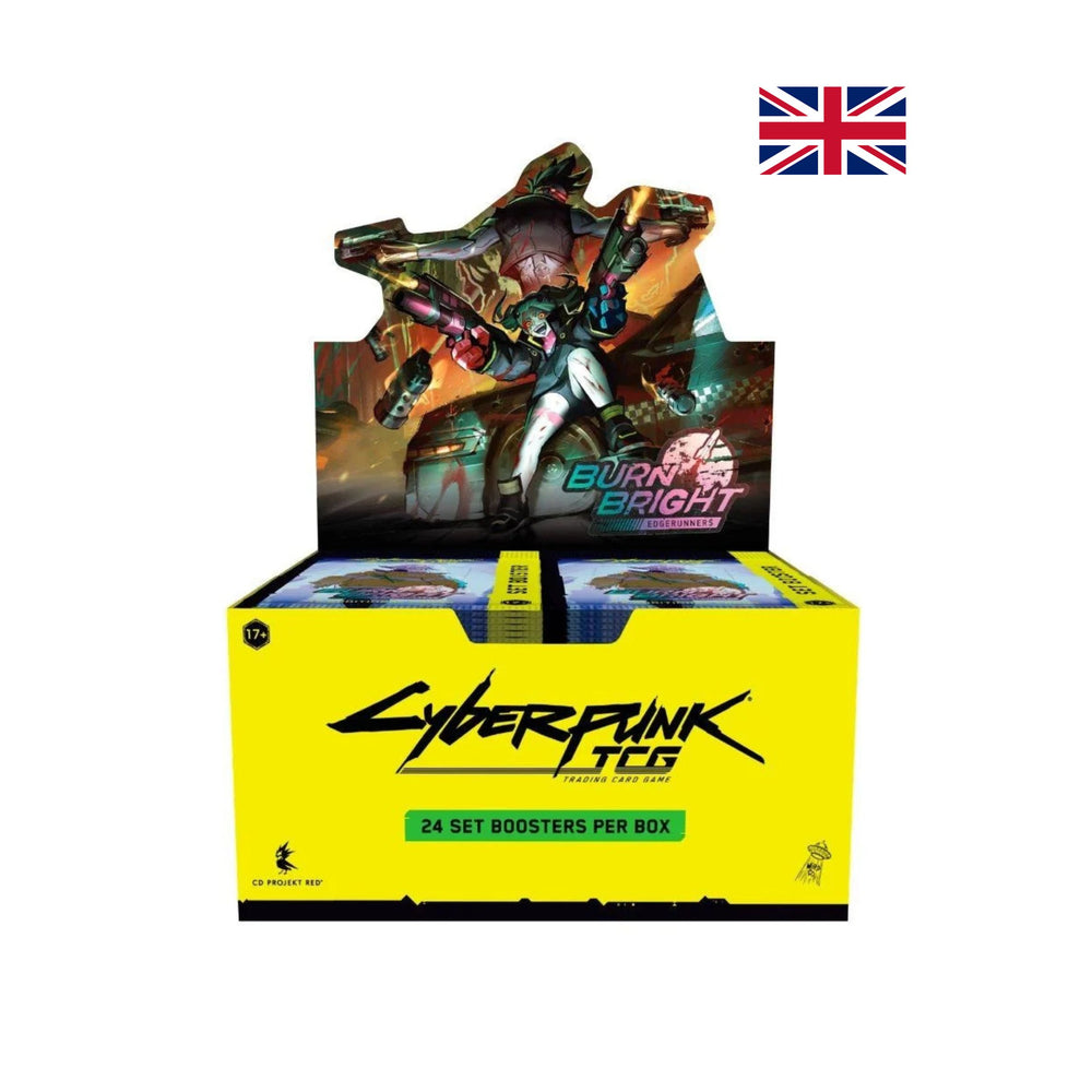 [PRECOMMANDE] Cyberpunk TCG [EN] - Boîte de 24 Boosters - Edgerunners: Burn Bright