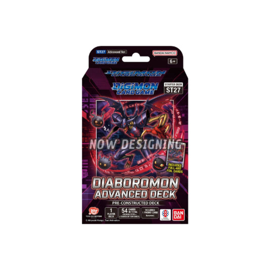 [PRECOMMANDE] Digimon Card Game [EN] - Advanced Deck - ST-27 Diaboromon-MASTERSET
