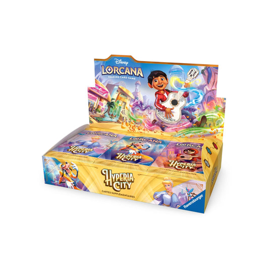 [PRECOMMANDE] Disney Lorcana - Boîte de 24 Boosters - Chapitre 14 : Hyperia City-MASTERSET