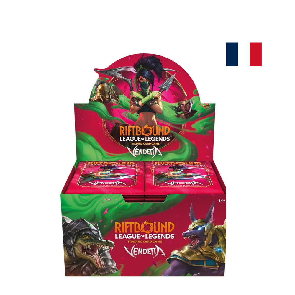 [PRECOMMANDE] Riftbound: LoL TCG - Boîte de 24 Boosters - Set 04 Vendetta [FR]