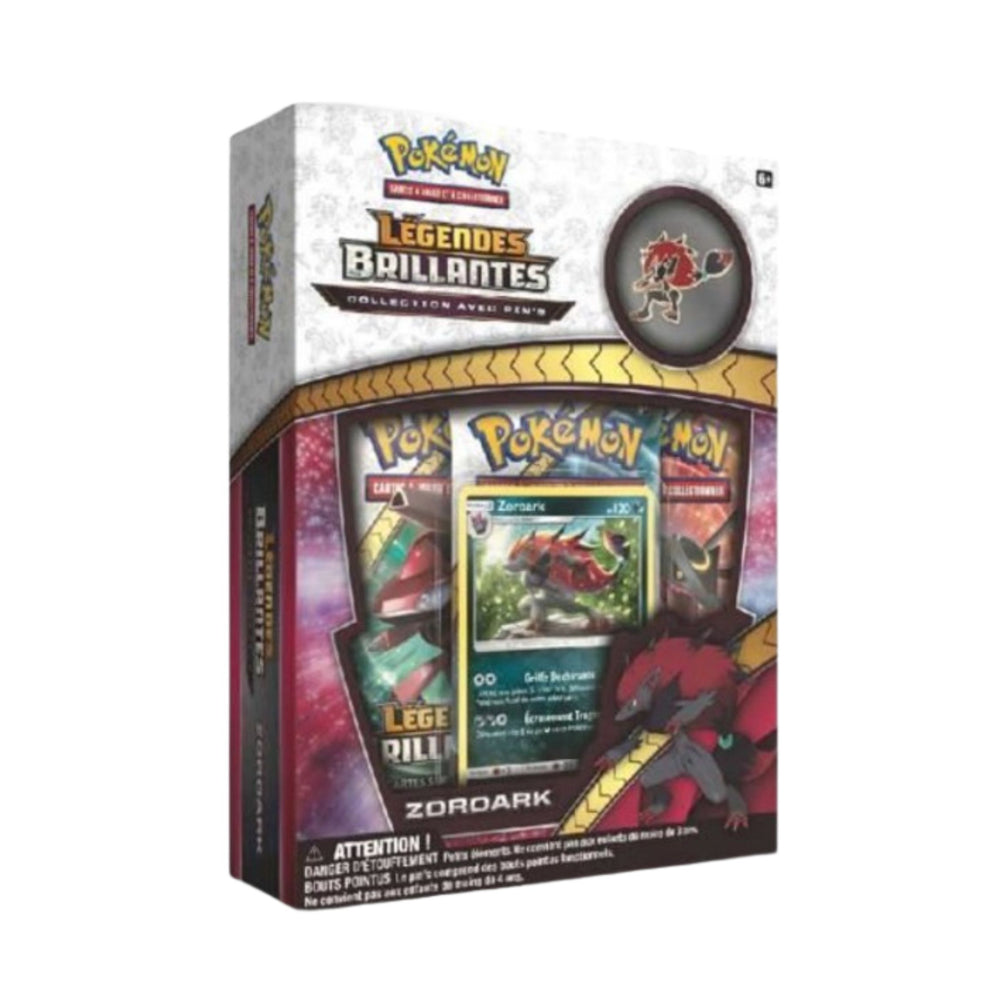 Coffret Collection avec Pin's - Légendes Brillantes : Zoroark