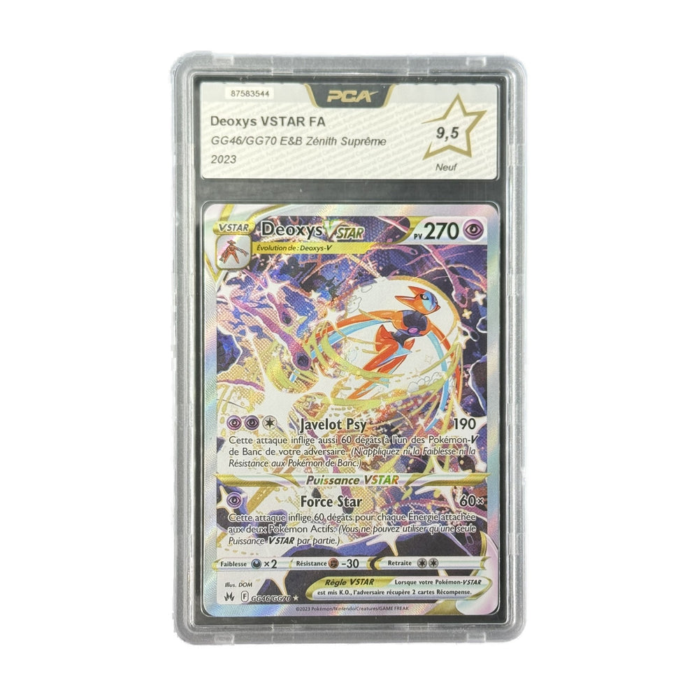 Deoxys VSTAR FA Zénith Suprême GG46/GG70 PCA 9.5