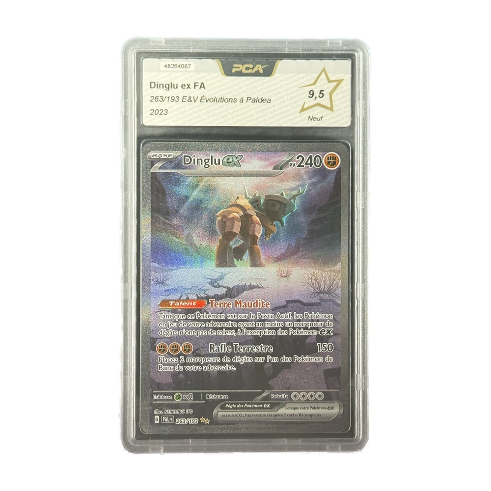 Dinglu ex FA Évolutions à Paldea 263/193 PCA 9.5