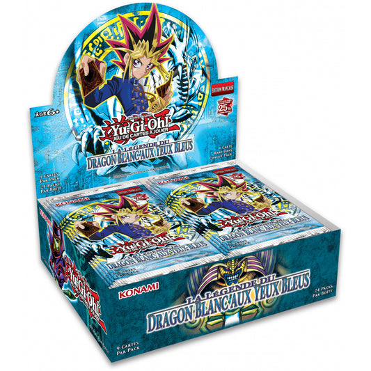 Display Yu-Gi-Oh! La Légende du Dragon Blanc - 25 ans FR-MASTERSET