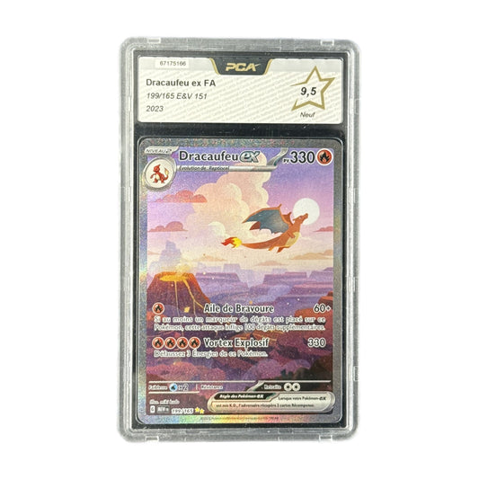 Dracaufeu ex FA 151 199/165 PCA 9.5 recto