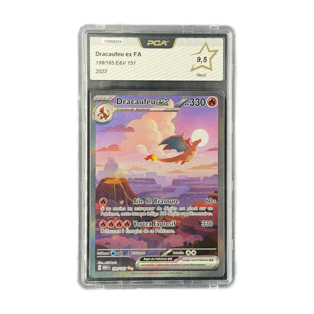 Dracaufeu ex FA 151 199/165 PCA 9.5
