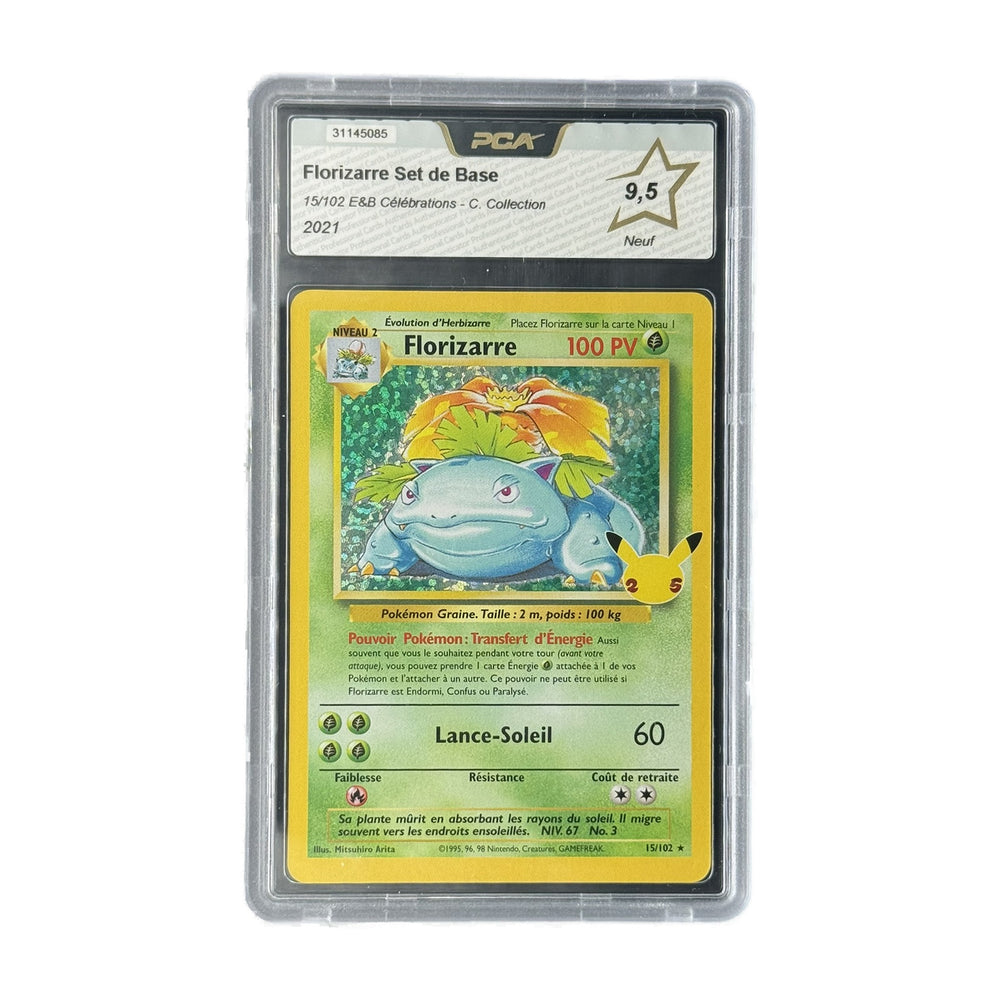 Florizarre Set de Base Celebrations Classic Collection 15/102 PCA 9.5