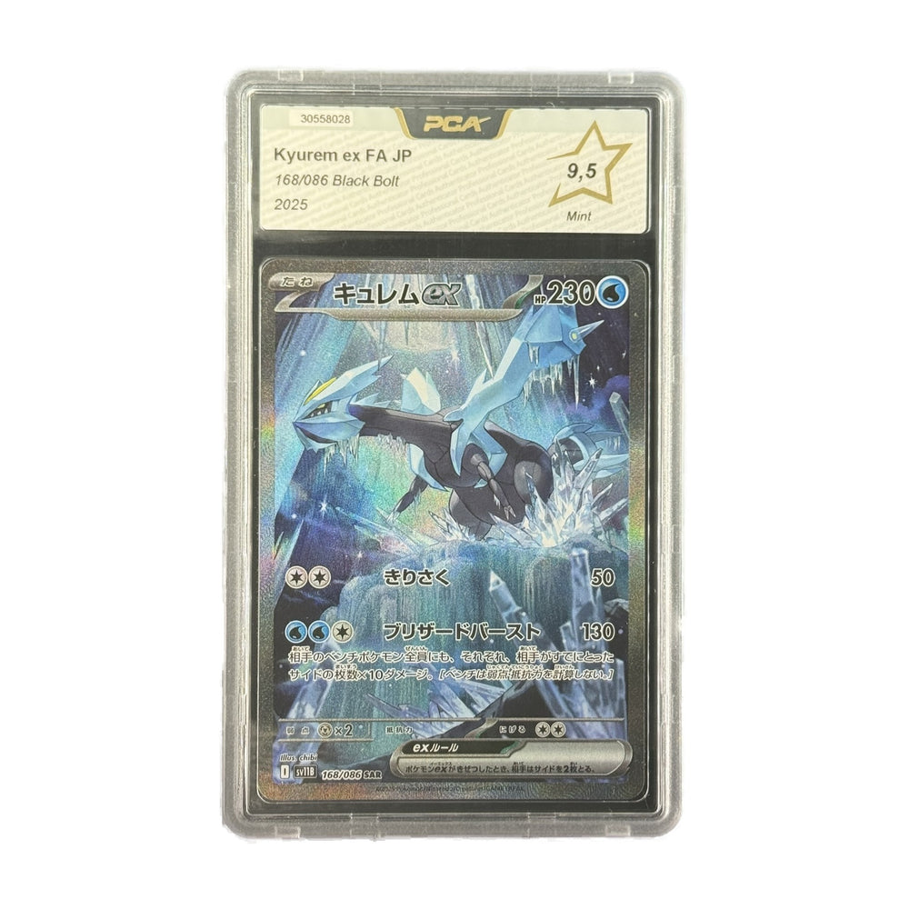 Kyurem ex FA JP Black Bolt 168/086 PCA 9.5