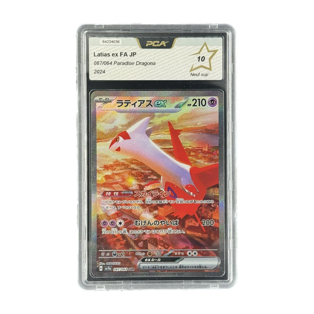 Latias ex FA JP Paradise Dragona 087/064 PCA 10