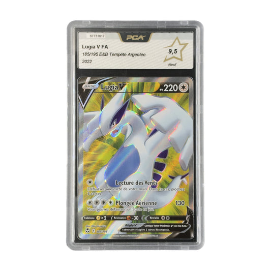 Lugia V FA Tempête Argentée 185/195 PCA 9.5 recto