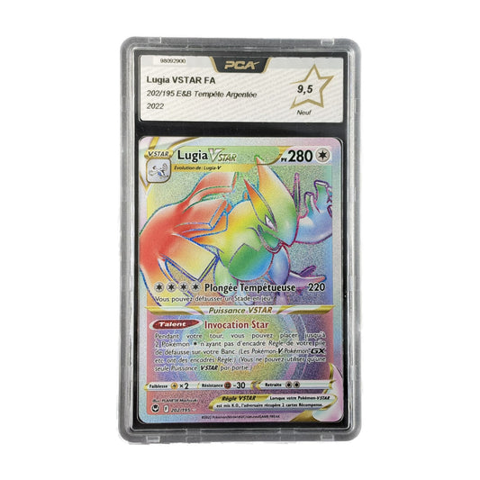Lugia VSTAR FA Tempête Argentée 202/195 PCA 9.5 recto