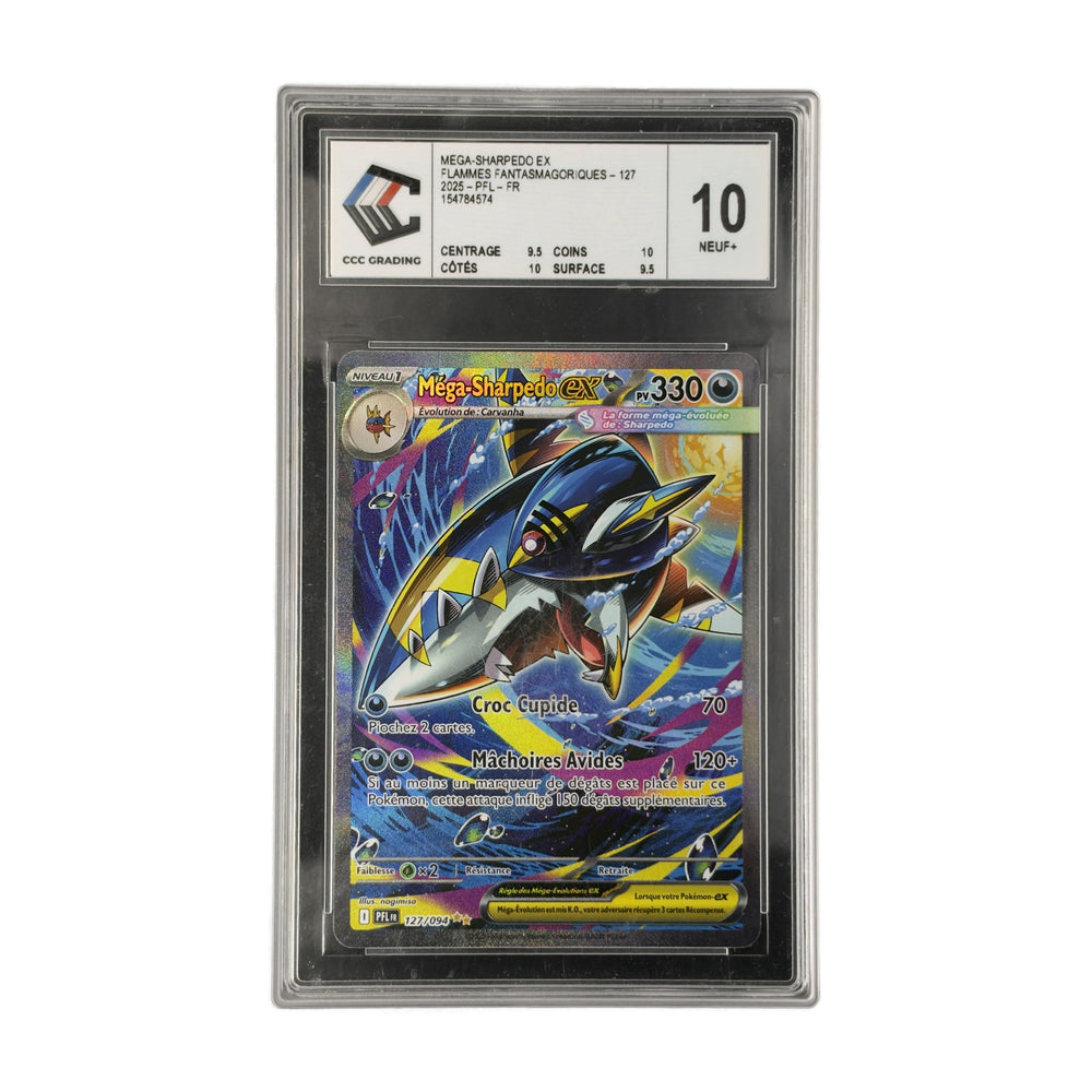 Méga-Sharpedo EX Flammes Fantasmagoriques 127/094 CCC 10