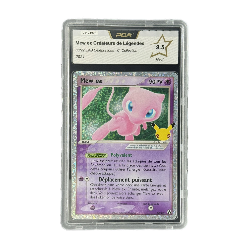 Mew ex Createurs de Legendes Celebrations Classic Collection 88/92 PCA 9.5