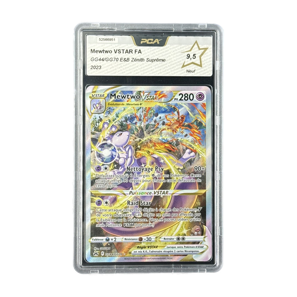 Mewtwo VSTAR FA Zénith Suprême GG44/GG70 PCA 9.5