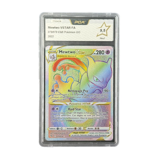 Mewtwo VSTAR FA Pokémon GO 079/078 PCA 9.5 recto
