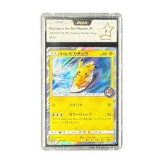 Playing in the Sea Pikachu JP Pokémon Center Camp 392/SM-P PCA 9