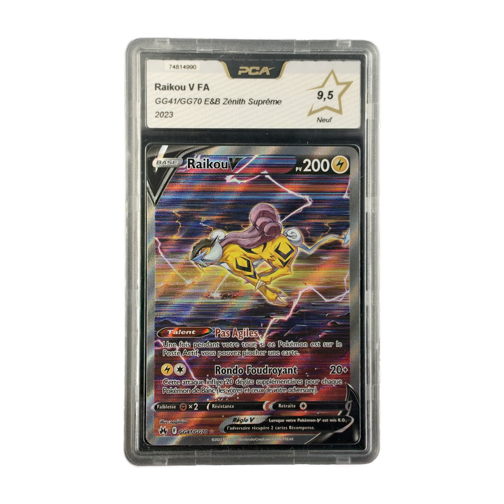 Raikou V FA Zénith Suprême GG41/GG70 PCA 9.5