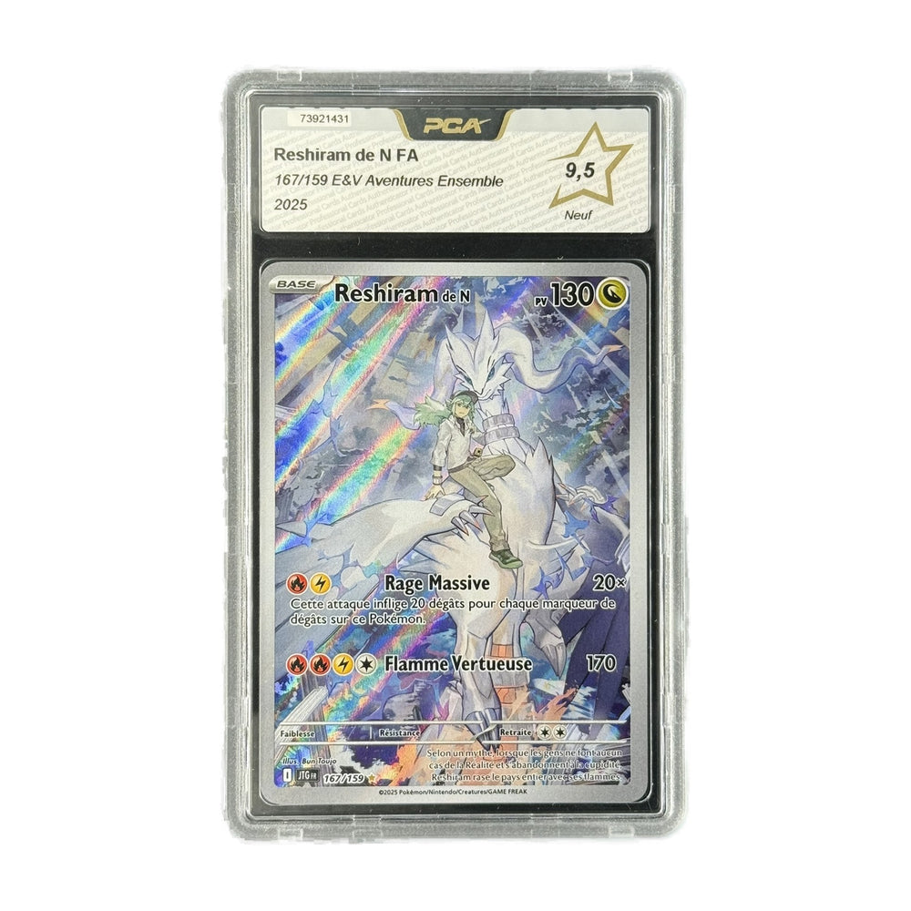 Reshiram de N FA Aventures Ensemble 167/159 PCA 9.5