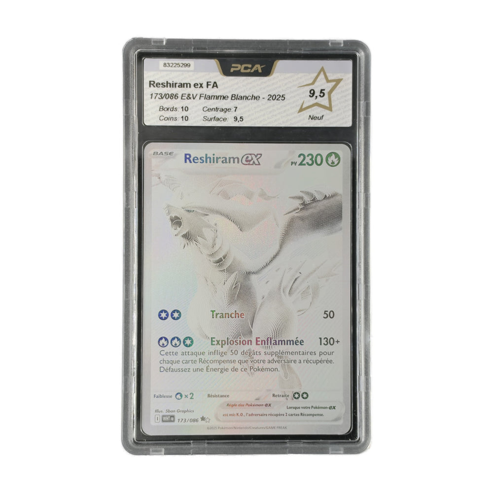 Reshiram ex FA Flamme Blanche 173/086 PCA 9.5