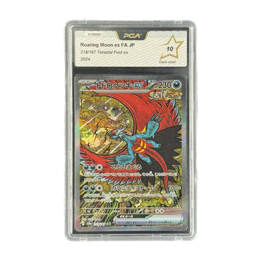 Roaring Moon ex FA JP Terastal Festival ex 218/187 PCA 10 recto