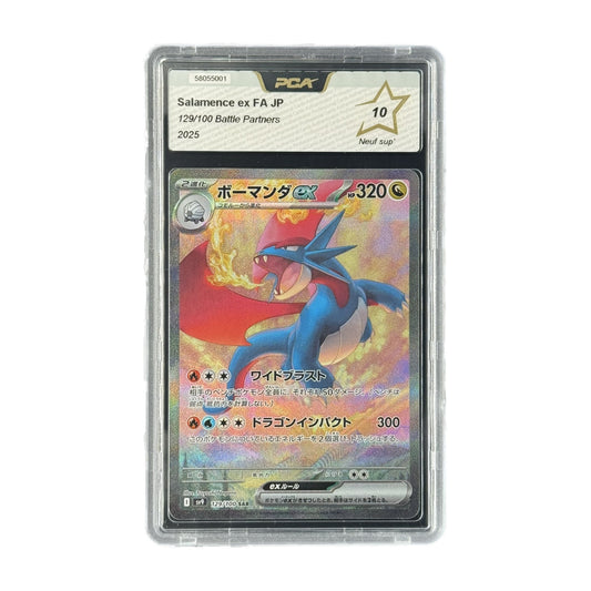 Salamence ex FA JP Battle Partners 129/100 PCA 10 recto