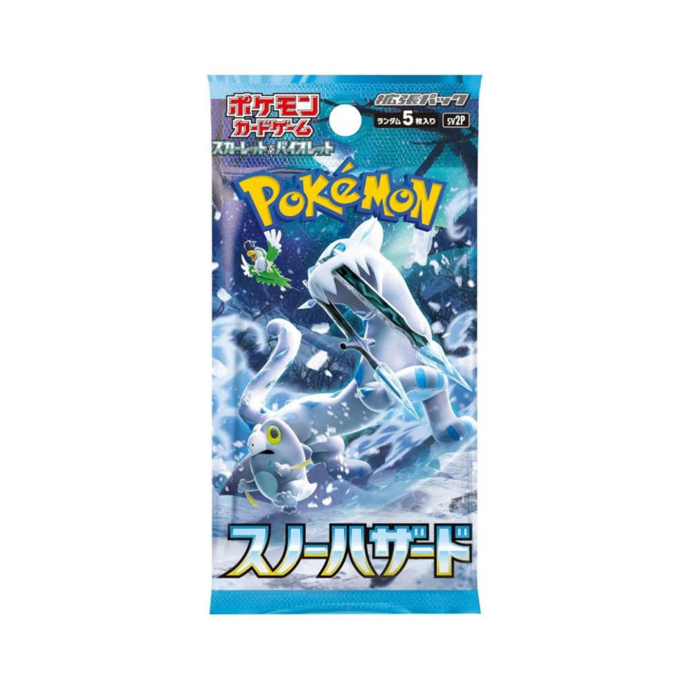 Pokémon [Japonais] - Booster en loose sv2P - Snow Hazard
