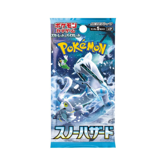 Pokémon [Japonais] - Booster en loose sv2P - Snow Hazard