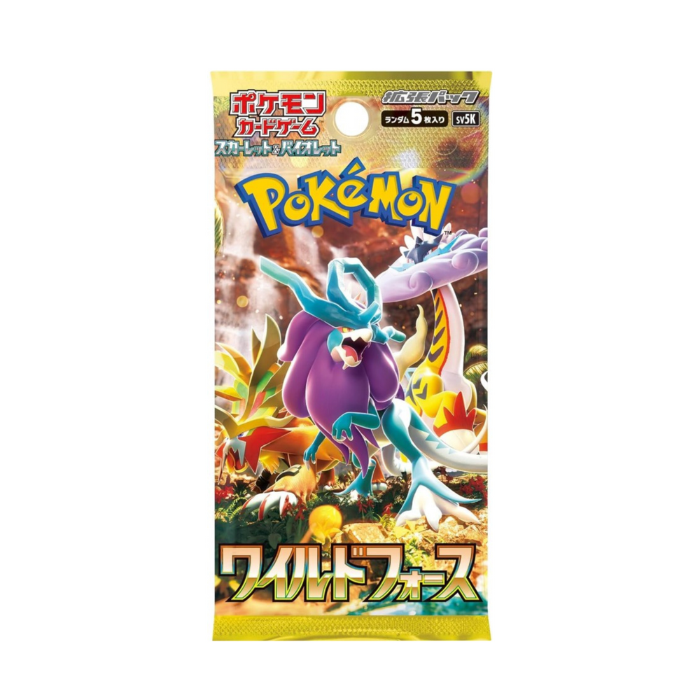 Pokémon [Japonais] - Booster en loose sv5K - Wild Force