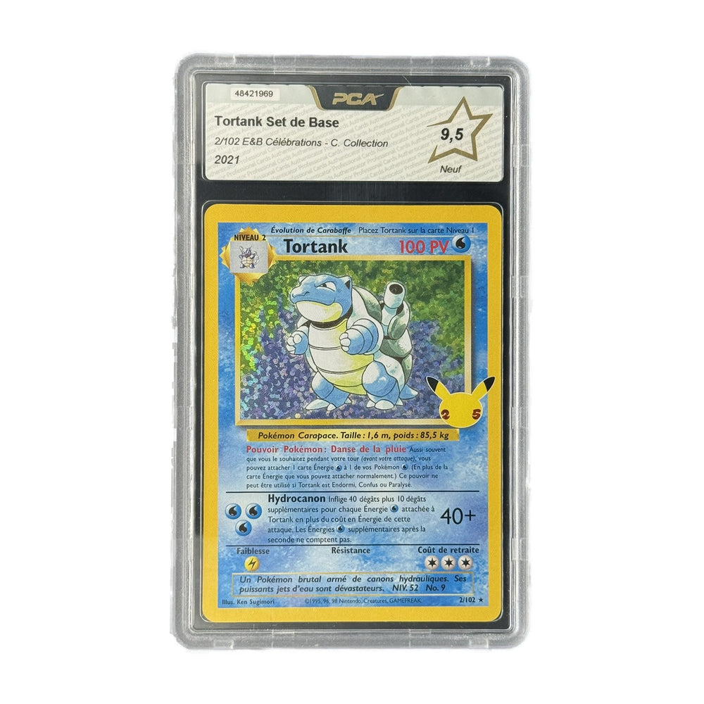 Tortank Set de Base Celebrations Classic Collection 2/102 PCA 9.5