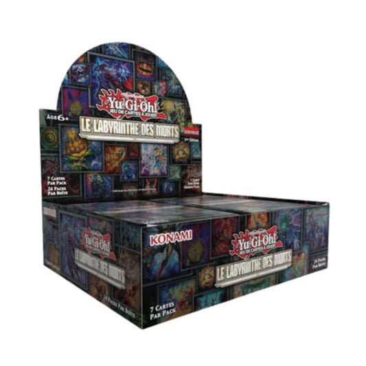 Yu-Gi-Oh! TCG boite de 24 Boosters Le Labyrinthe des Morts-MASTERSET