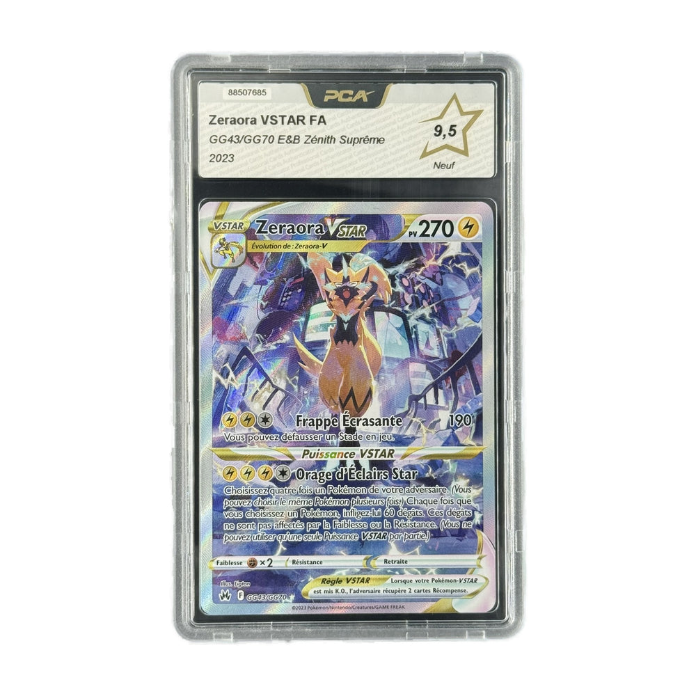 Zeraora VSTAR FA Zénith Suprême GG43/GG70 PCA 9.5