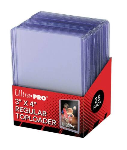 Ultra Pro - Sleeves  Renforcées Toploader x50 "3x4" Clear Regular-MASTERSET